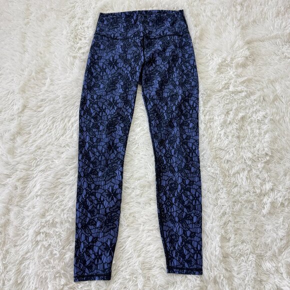 Fabletics Define PowerHold High-Waisted 7/8 legging Sabine Blue Size S - Picture 2 of 10